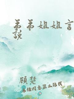 弟弟姐姐言情小说
