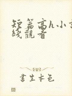 短篇高h小说在线观看