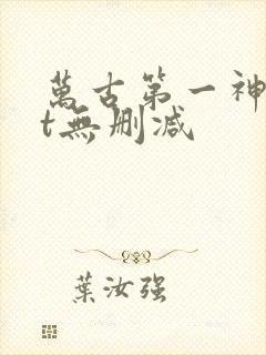 万古第一神txt无删减