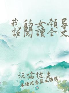 我的女领导们小说阅读全文