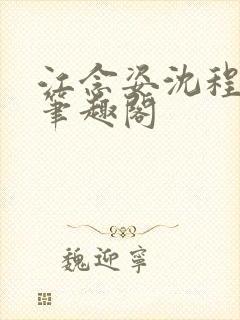 江念姿沈程小说笔趣阁