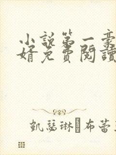 小说第一豪门女婿免费阅读
