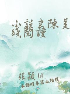 小说良陈美锦在线阅读