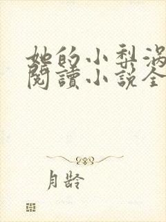 她的小梨涡在线阅读小说全集免费