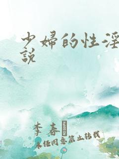 少妇的性淫文小说