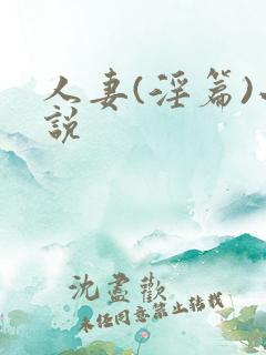 人妻(淫篇)小说
