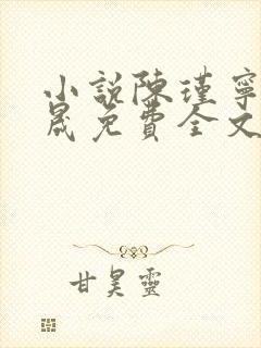 小说陈瑾宁李良晟免费全文阅读一