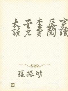 太子李辰穿越小说免费阅读