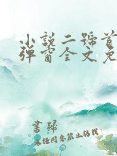 小说二号首长无弹窗全文免费阅读
