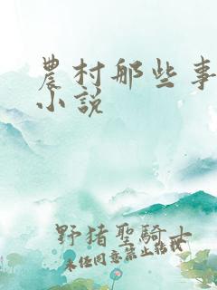 农村那些事言情小说