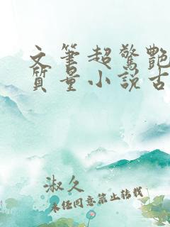 文笔超惊艳的高质量小说古代言情