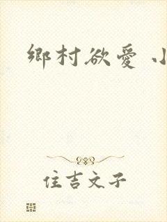 乡村欲爱 小说