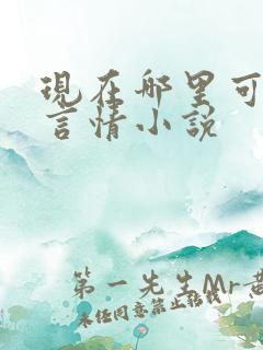 现在哪里可以看言情小说
