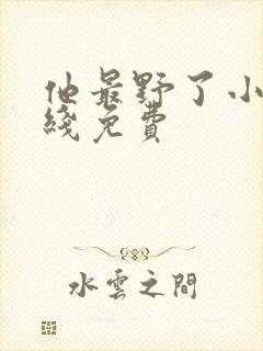 他最野了小说在线免费