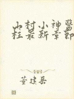 山村小神医王铁柱最新章节列表