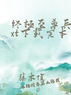 终极至尊兵王txt下载完本