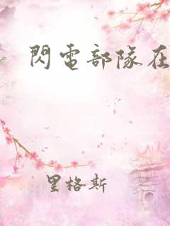 闪电部队在行动