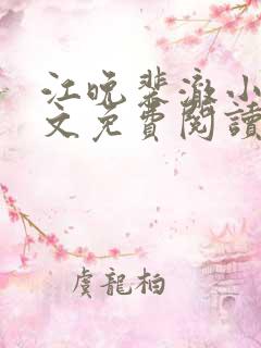 江晚裴澈小说全文免费阅读