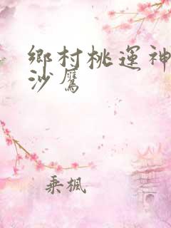 乡村桃运神医 沙鹰