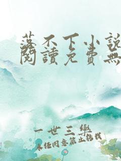 落不下小说全文阅读免费无弹窗