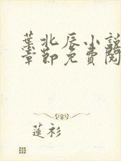 叶北辰小说最新章节免费阅读945