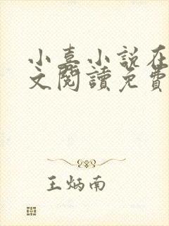 小喜小说在线全文阅读免费