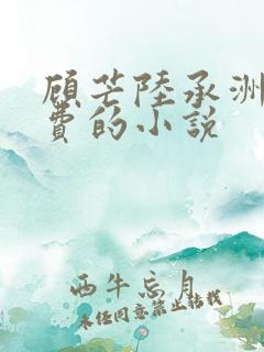 顾芒陆承洲全免费的小说