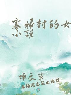 寡妇村的女人们小说