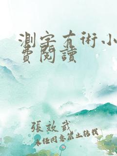测字有术小说免费阅读