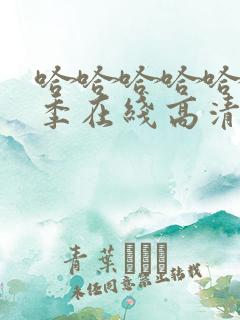 哈哈哈哈哈第二季在线高清