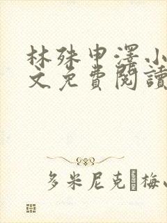 林殊申泽小说全文免费阅读无弹窗