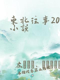 东北往事20年小说