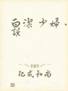 白洁 少妇 小说
