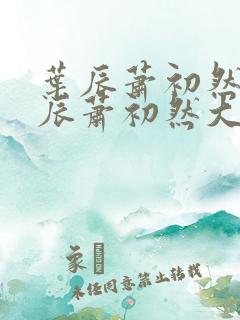 叶辰萧初然 叶辰萧初然大结局看完