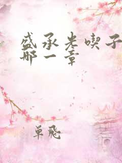 盛承光吃子时奶哪一章