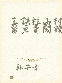 王铁柱山村小神医免费阅读