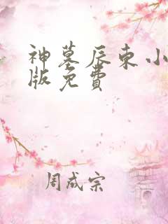 神墓辰东小说正版免费