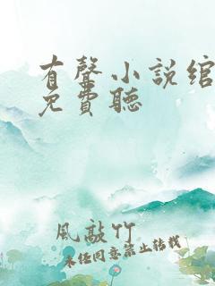 有声小说绾君心免费听