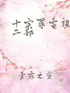 十宗罪电视剧第二部