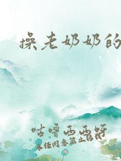 操老奶奶的逼