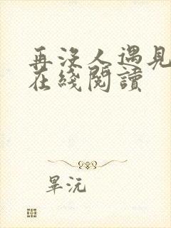 再没人遇见小说在线阅读