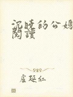 沉晓的公媳全文阅读