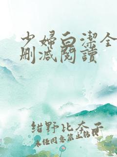 少妇白洁全文无删减阅读