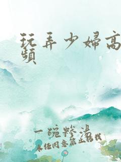 玩弄少妇高清视频