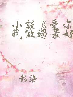 小说《爱你,是我做过最好的事》