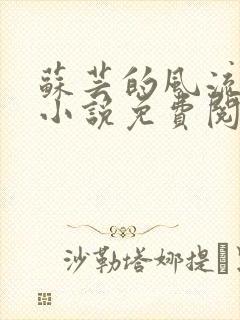 苏芸的风流人生小说免费阅读全文最新章节