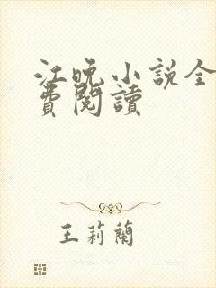 江晚小说全文免费阅读