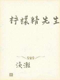 柠檬精先生