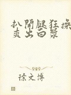 扒开腿狂操女人爽出白浆
