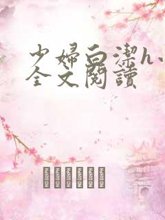 少妇白洁h小说全文阅读